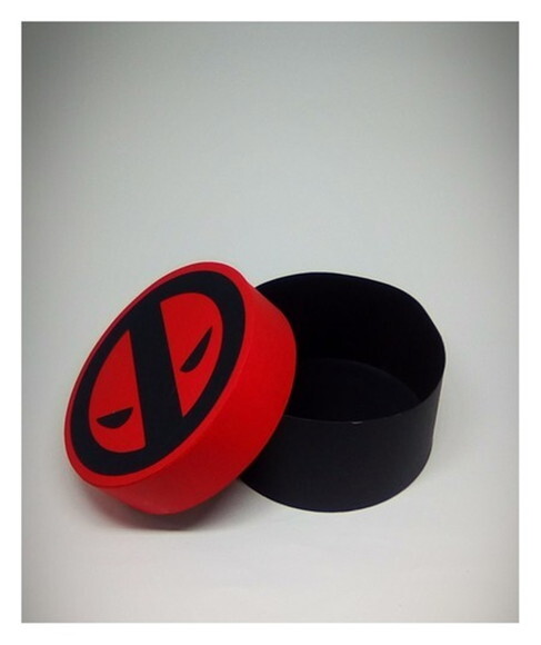 ARQUIVO CORTE KIT SILHOUETTE CAIXA REDONDA DEAD POOL
