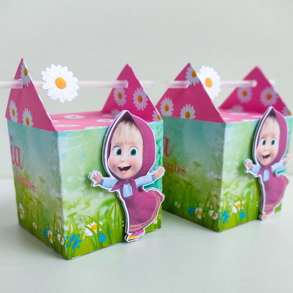 Arquivo Corte Kit Silhouette Marsha e o Urso Luxo