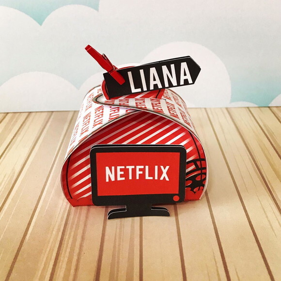 Arquivo Corte Kit Silhouette Netflix Luxo