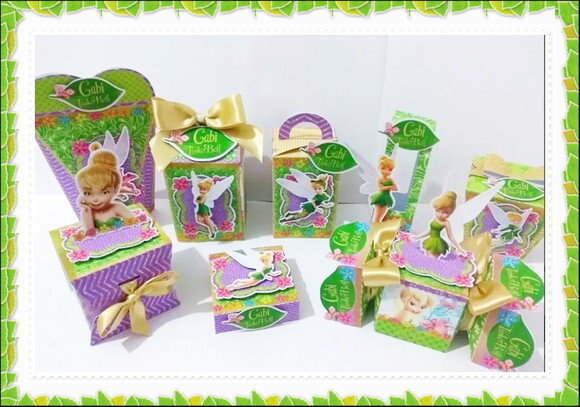 ARQUIVO CORTE KIT SILHOUETTE TINKERBELL LUXO