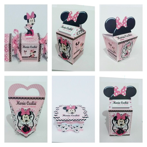 ARQUIVO CORTE SILHOUETTE MINNIE ROSA LUXO 2018