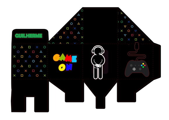 Arquivo de Corte Silhouete Video Game Luxo