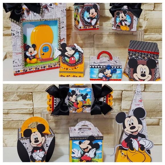 ARQUIVO DE CORTE SILHOUETTE DO MICKEY LUXO