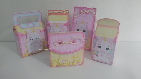 ARQUIVO DE CORTE SILHOUETTE UNICORNIO BABY LUXO