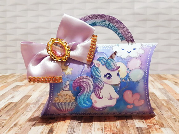 Arquivo de Corte Silhouette Unicornio Luxo