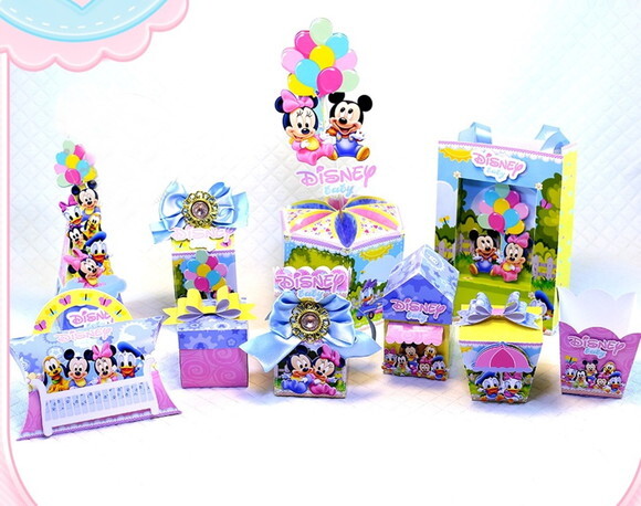 ARQUIVO DIGITAL SILHOUETTE MINNIE E MICKEY BABY LUXO