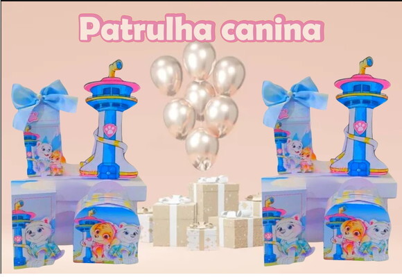 Arquivo Silhouette Festa Patrulha Canina Luxo 2