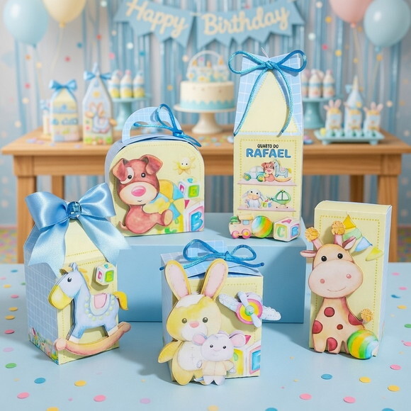 Brinquedos Bebê Arquivo de Corte Studio e pdf