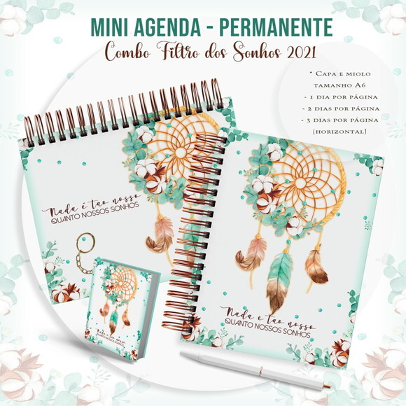 Combo Arquivos de Agendas Luxo