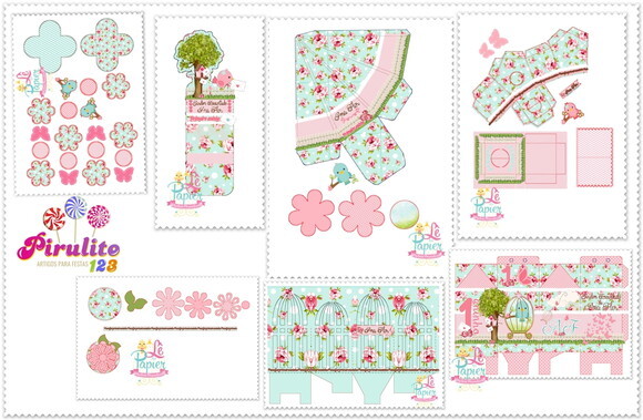 Kit Digital Arquivo de Corte Silhouette Ana Flor