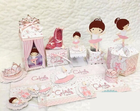Kit Digital Arquivo de Corte Silhouette Bailarina