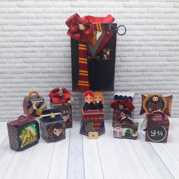 KIT DIGITAL ARQUIVO DE CORTE SILHOUETTE HARRY POTTER