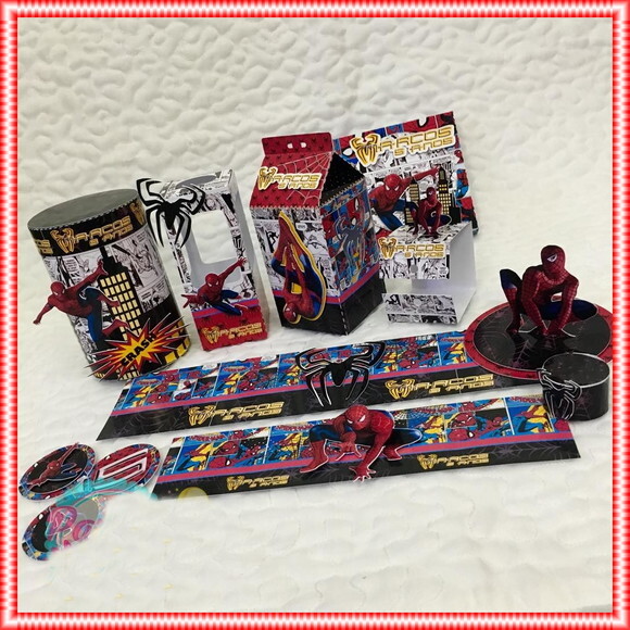 KIT DIGITAL ARQUIVO DE CORTE SILHOUETTE HOMEM ARANHA PREDIO