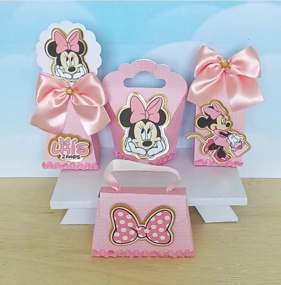 Minnie Rosa Arquivo Digital de Corte Studio e pdf