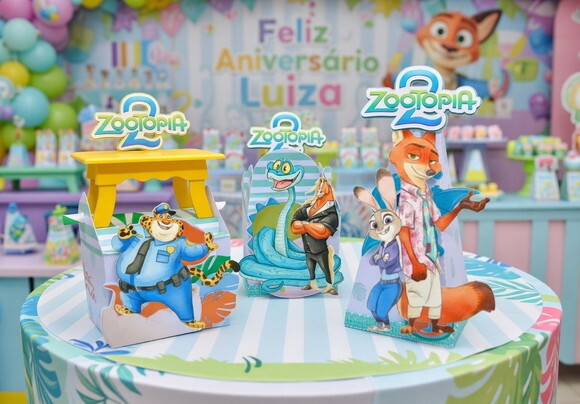 Zootopia 2 Arquivo de Corte Studio e pdf