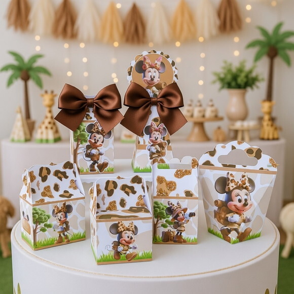 Minnie Safari Arquivo de Corte Studio e pdf