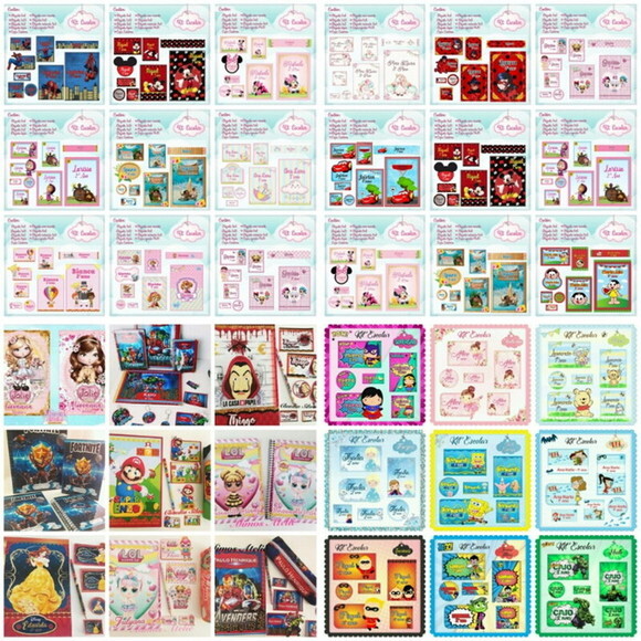 Volta Ás Aulas Capas Etiqueta Arquivos com Temas Atuais