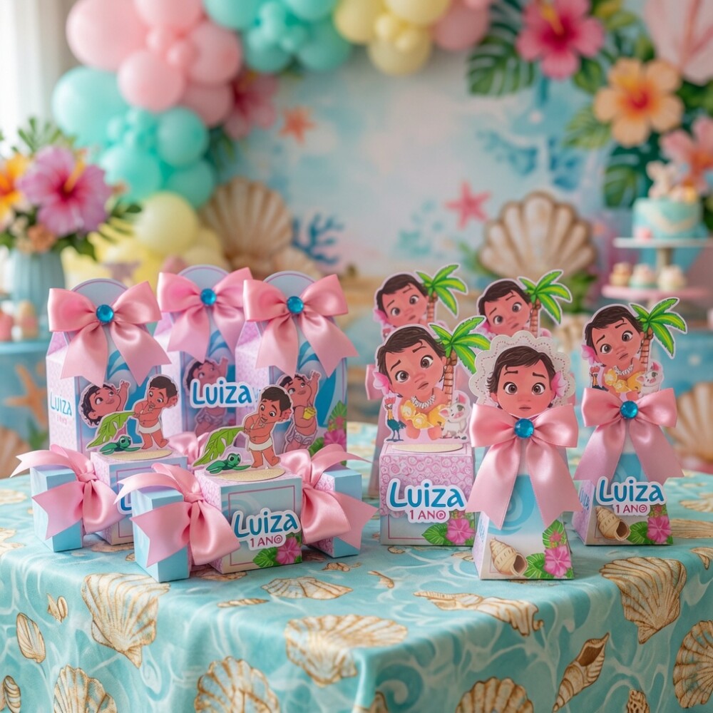 MOANA BABY Arquivo de Corte Studio E PDF
