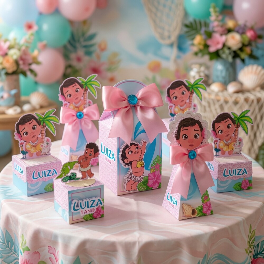 MOANA BABY Arquivo de Corte Studio E PDF