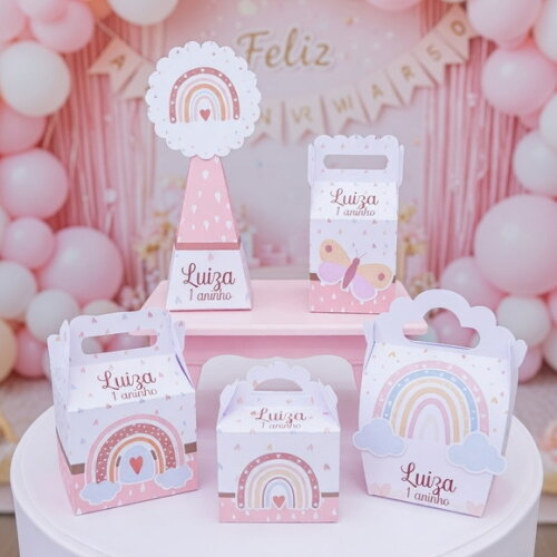 Arco Iris Arquivo de Corte Studio e pdf