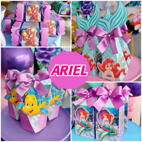 Arquivo Corte Kit Silhouette Ariel Luxo
