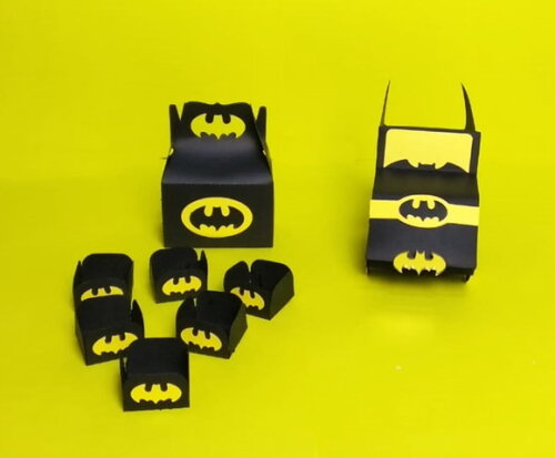 Arquivo Corte Kit Silhouette Batman Luxo