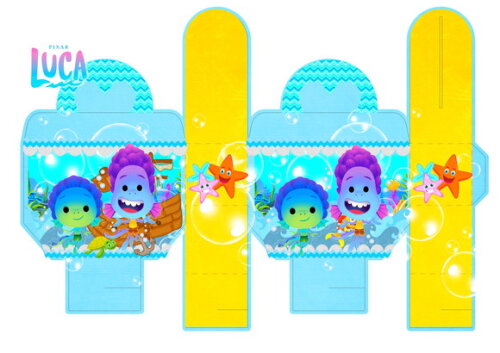 Arquivo Corte Kit Silhouette Desenho Disney Luca Luxo