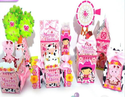 ARQUIVO CORTE KIT SILHOUETTE FAZENDINHA MENINA LUXO