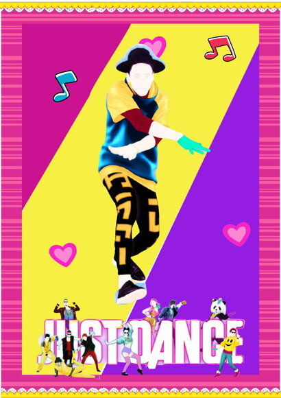 ARQUIVO CORTE KIT SILHOUETTE GAME JUST DANCE LUXO