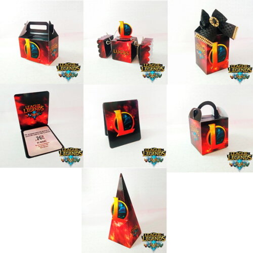 ARQUIVO CORTE KIT SILHOUETTE LEAGUES OF LEGEND LUXO