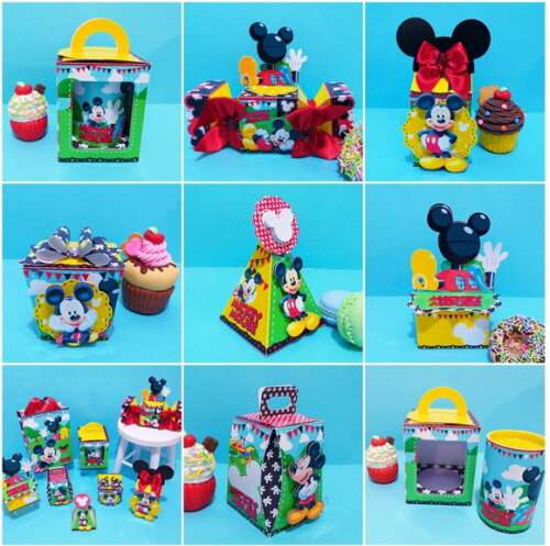 ARQUIVO CORTE KIT SILHOUETTE MICKEY LUXO