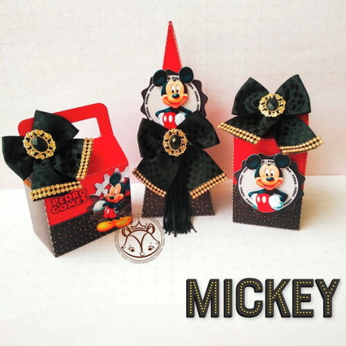 ARQUIVO CORTE KIT SILHOUETTE MICKEY LUXO 2019