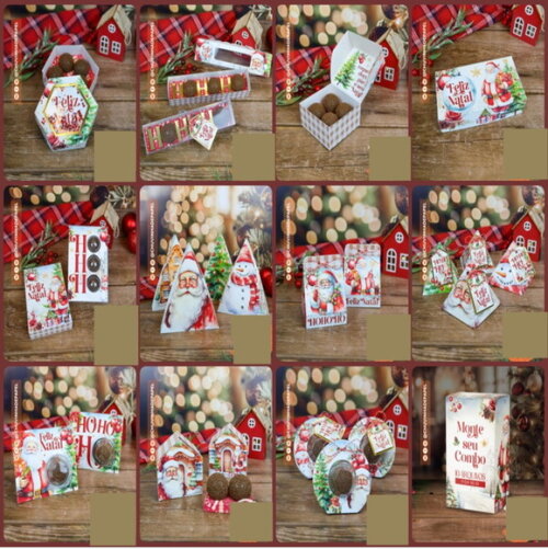 Arquivo Corte Kit Silhouette Natal Luxo Studio e pdf
