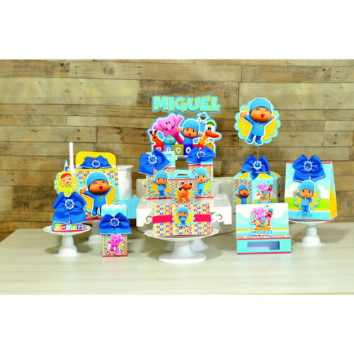 ARQUIVO CORTE KIT SILHOUETTE POCOYO LUXO 2019