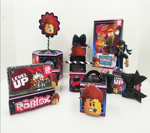 ARQUIVO CORTE KIT SILHOUETTE ROBLOX LUXO