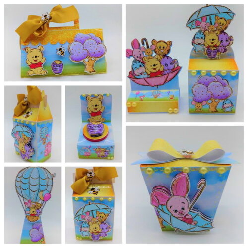 ARQUIVO CORTE KIT SILHOUETTE URSINHO POOH LUXO