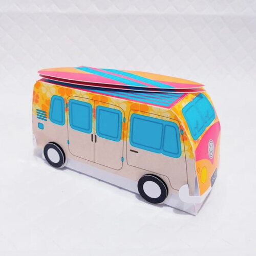 Arquivo Corte Silhouette Caixa Kombi