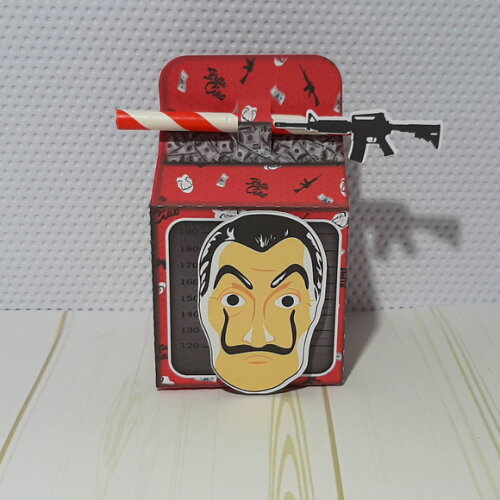 ARQUIVO CORTE SILHOUETTE LA CASA DE PAPEL LUXO