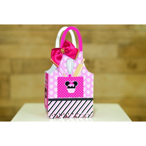 ARQUIVO CORTE SILHOUETTE MINNIE ROSA CONFEITARIA LUXO