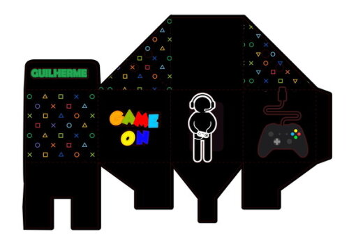 Arquivo de Corte Silhouete Video Game Luxo