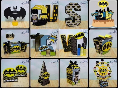ARQUIVO DE CORTE SILHOUETTE BATMAN LUXO 2018 COMPLETO