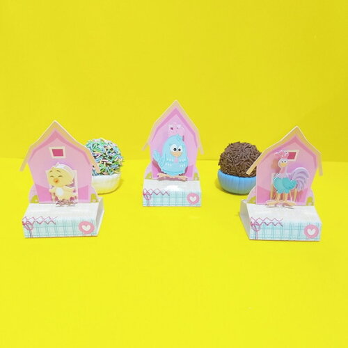 ARQUIVO DE CORTE SILHOUETTE GALINHA CANDY LUXO