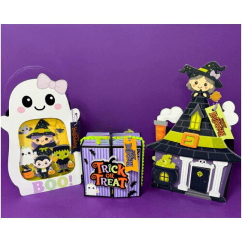 Arquivo de Corte Silhouette Halloween Luxo