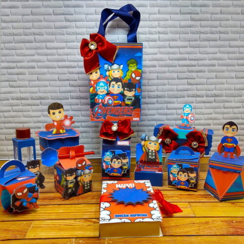 ARQUIVO DE CORTE SILHOUETTE SUPER HEROIS LUXO