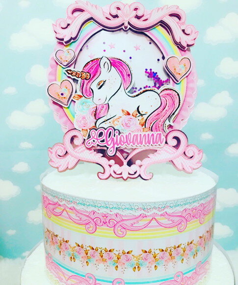 ARQUIVO DE CORTE SILHOUETTE UNICORNIO LUXO
