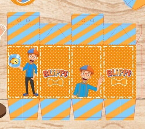 Arquivo Digital de Corte Silhouette Blippi Luxo