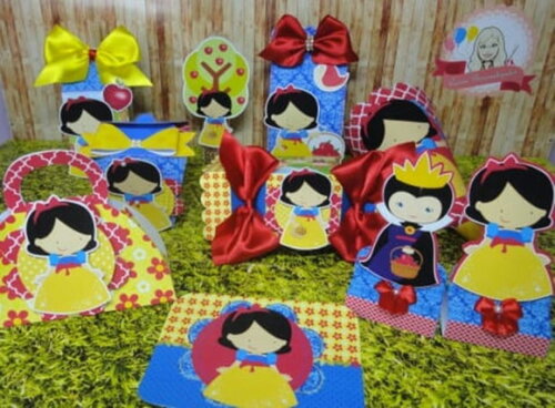 Branca de Neve Arquivo de Corte Studio e pdf
