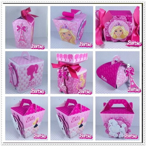 KIT DIGITAL ARQUIVO DE CORTE SILHOUETTE BARBIE ROSA