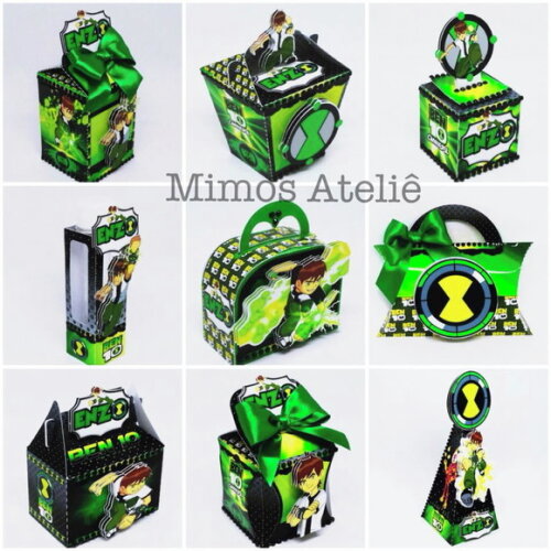 KIT DIGITAL ARQUIVO DE CORTE SILHOUETTE BEN 10