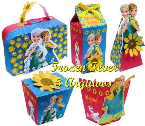 KIT DIGITAL ARQUIVO DE CORTE SILHOUETTE FROZEN FEVER